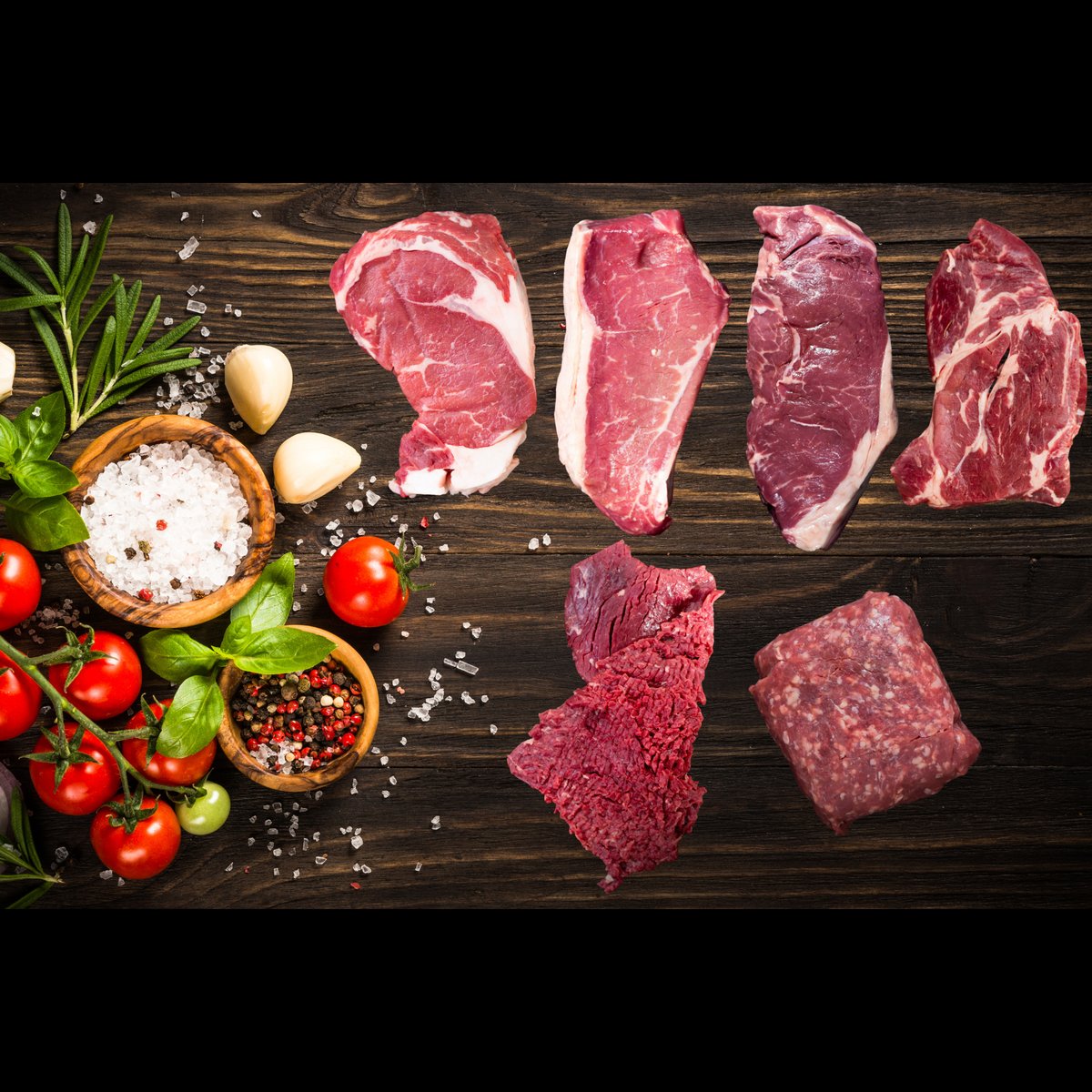 Top Hand Beef Box flat lay — Farm Fresh Beef