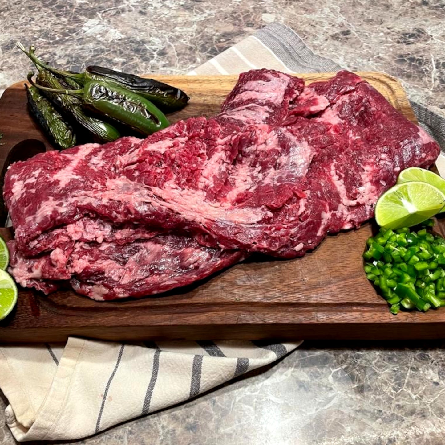 fajita stirfry inside skirt